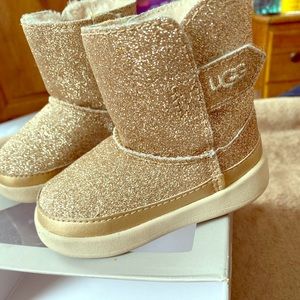 Glitter / Gold Ugg Boots